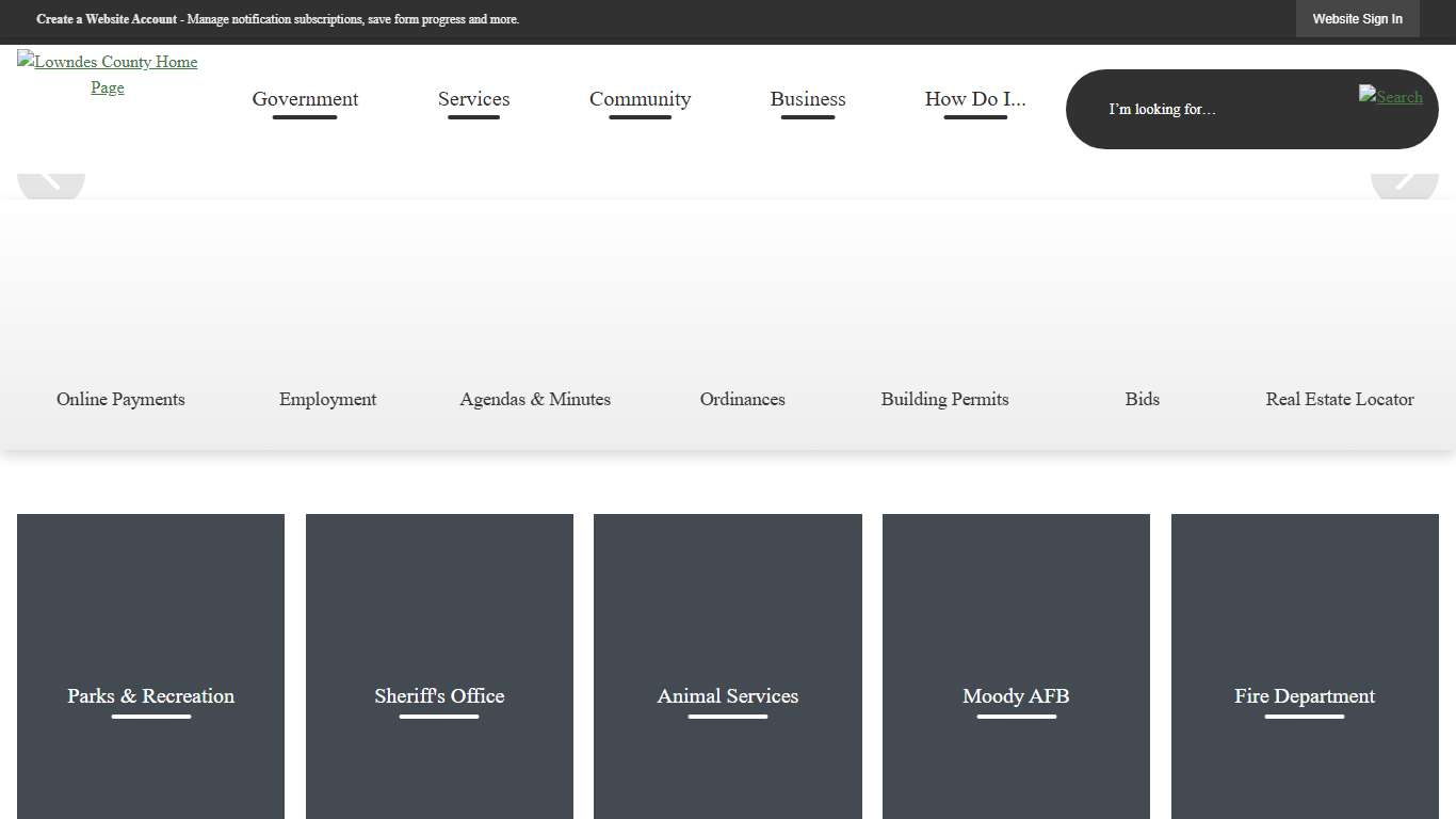 Lowndes County, GA - Official Website | Official Website